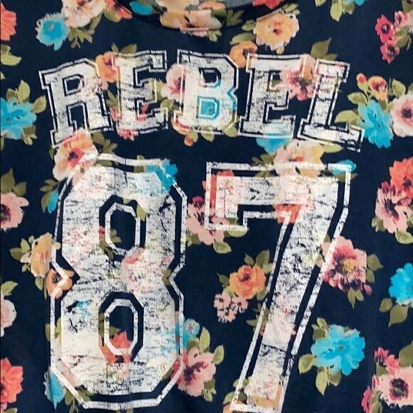 Aeropostale floral top M - Picture 2 of 8